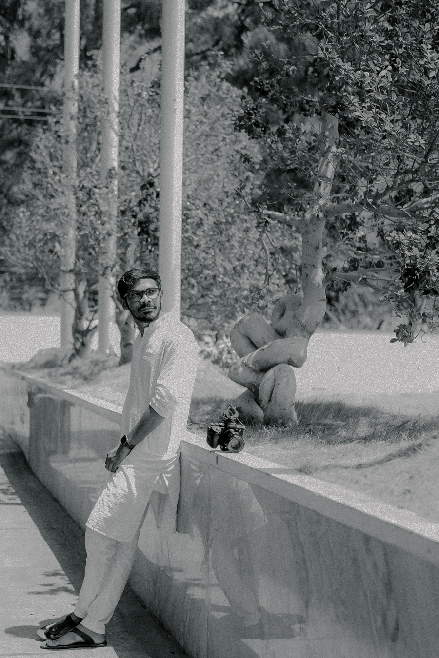 Mani, lead cinematographer and founder of Threaded By Love